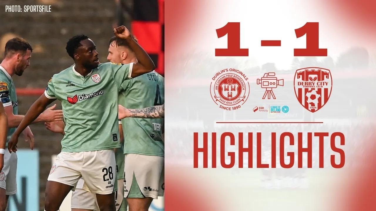 Bohemians 1-1 Derry City - LOI Highlights - 01/05/2026