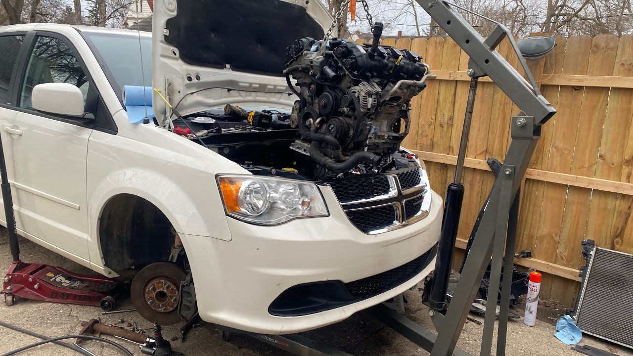 2011-2020 Dodge Grand Caravan / Chrysler Town & country  TOP ENGINE REMOVAL 3.6