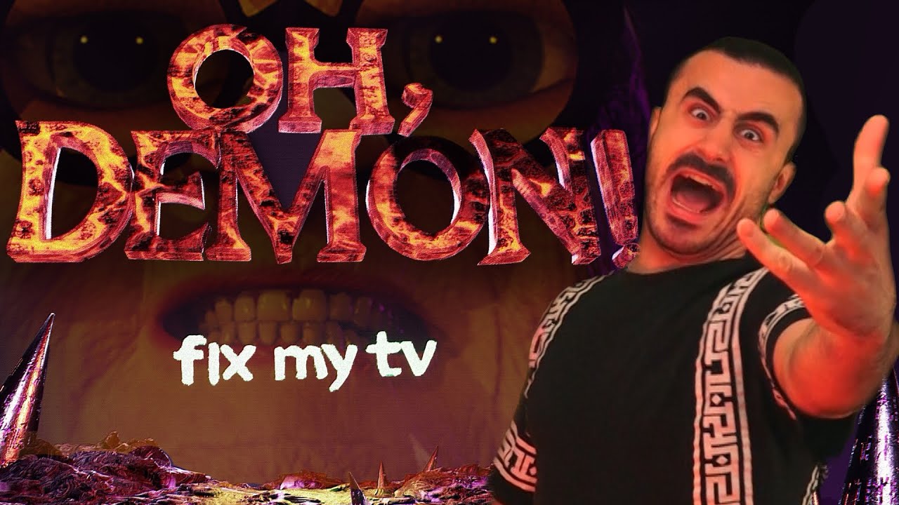 HE CREADO UN VIDEOJUEGO - OH, DEMON! Fix my TV