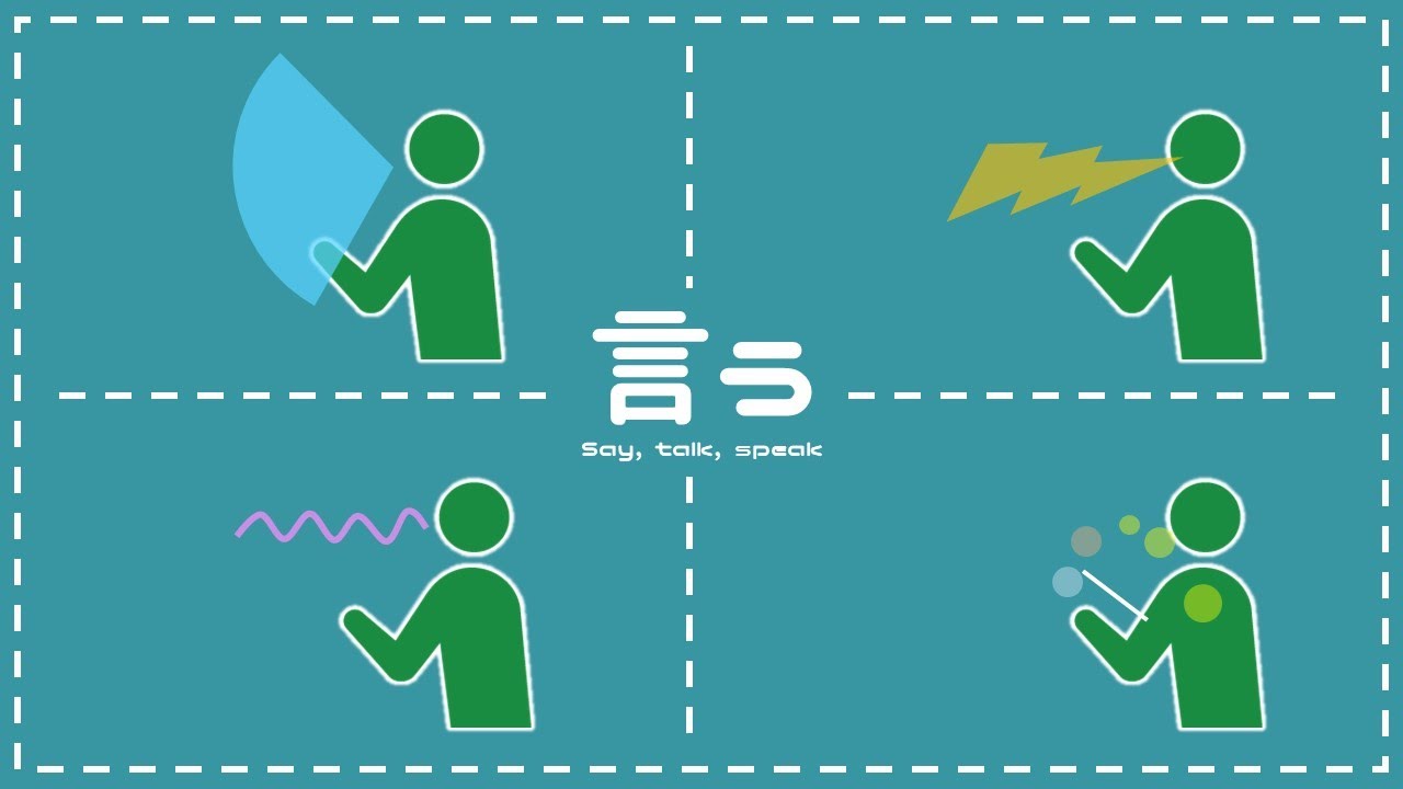 【言う】の手話には違いがある？ | #099