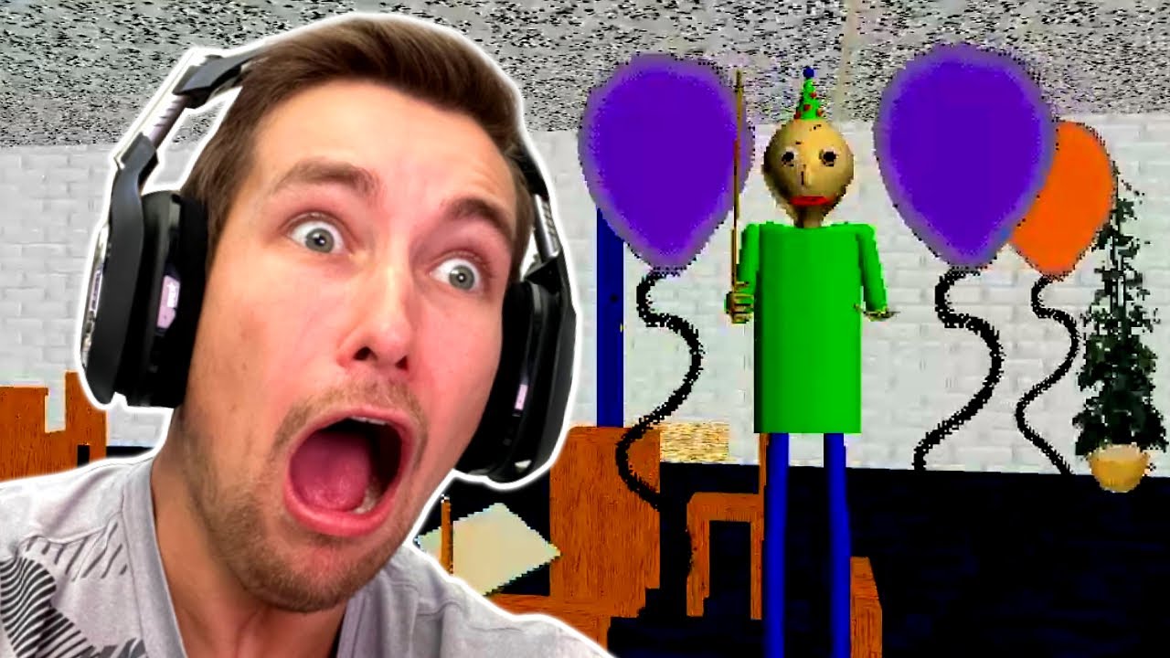 FIRST TIME PLAYING 'BALDI'S BASICS CLASSIC'