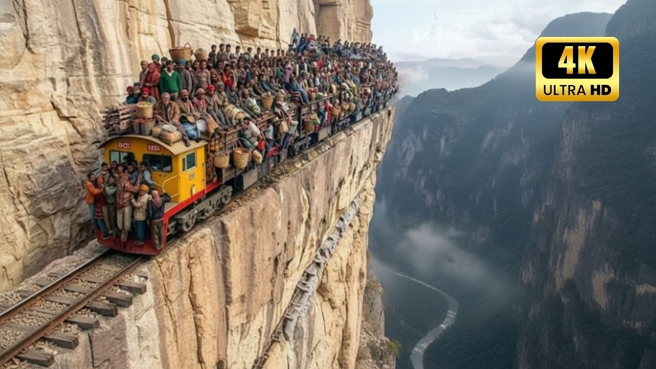 Luoghi impossibili | Le strade e le ferrovie pi&ugrave; pericolose del mondo che non dovrebbero esistere
