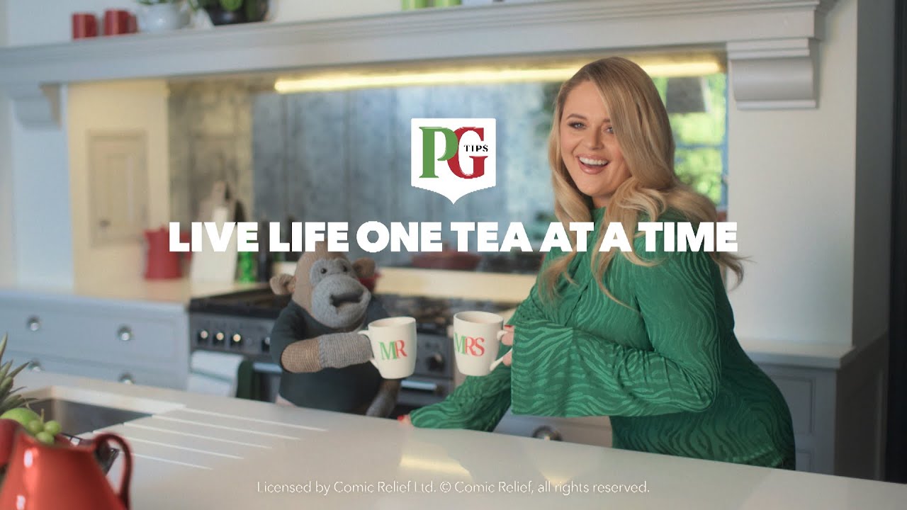PG Tips | Live Life One Tea at a Time | At Home With Monkey