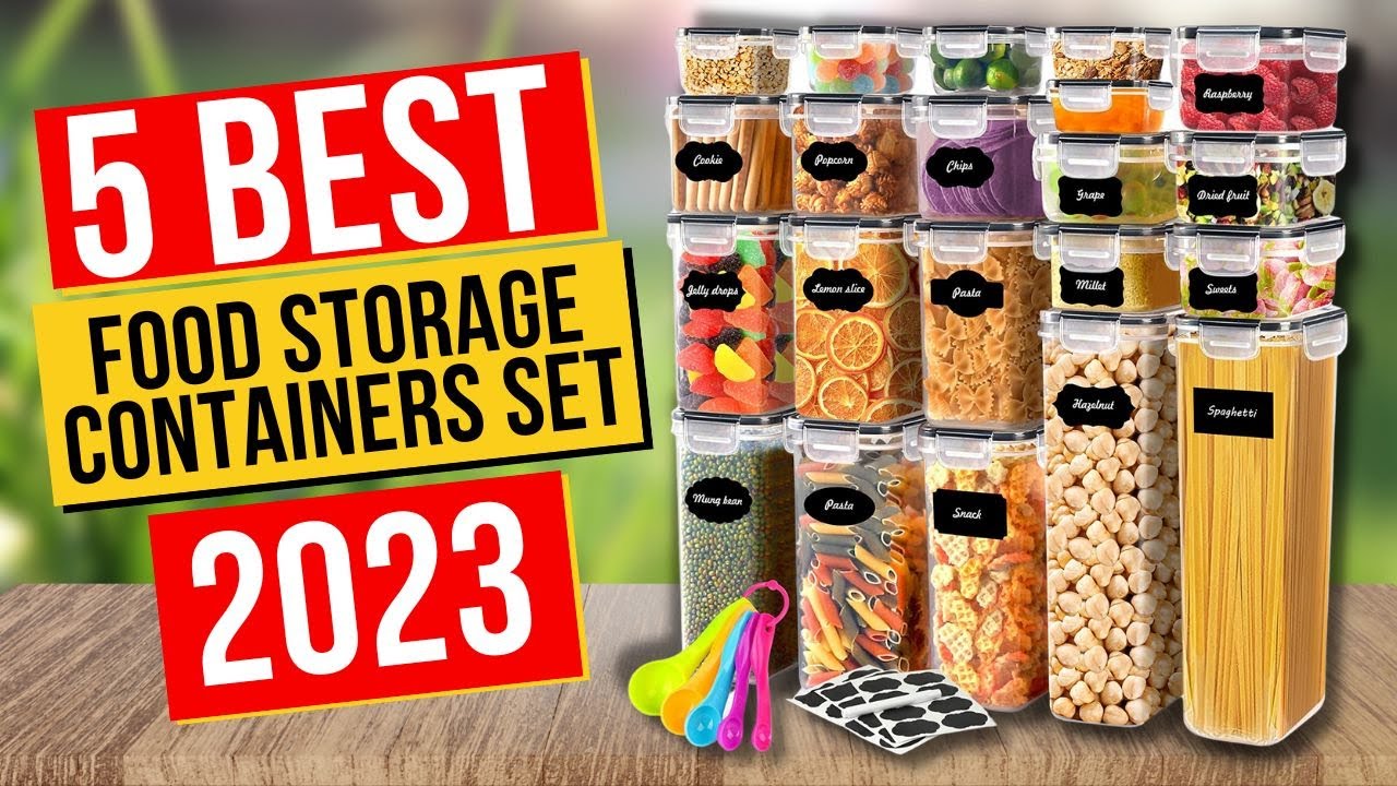 Best Food Storage Containers Set In 2023 - Top 5 Food Storage Containers Set