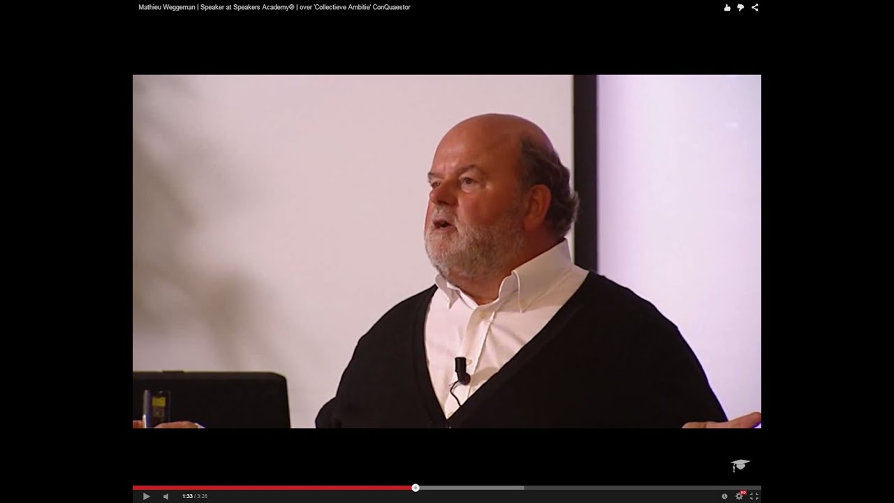 Mathieu Weggeman | Speaker at Speakers Academy&reg; | over 'Collectieve Ambitie' ConQuaestor