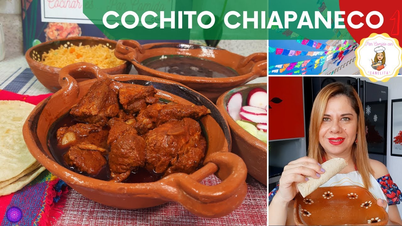 Cochito de Chiapas 🍖🍅🐽 como preparar cochito chiapaneco
