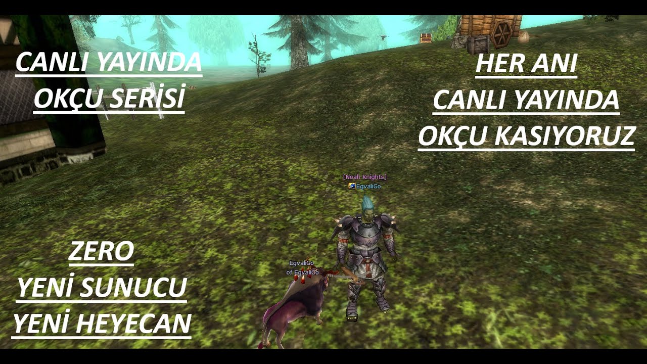 Knight Online Sıfırdan Canlı Yayında Okçu Serisi Bölüm 4  | ZERO