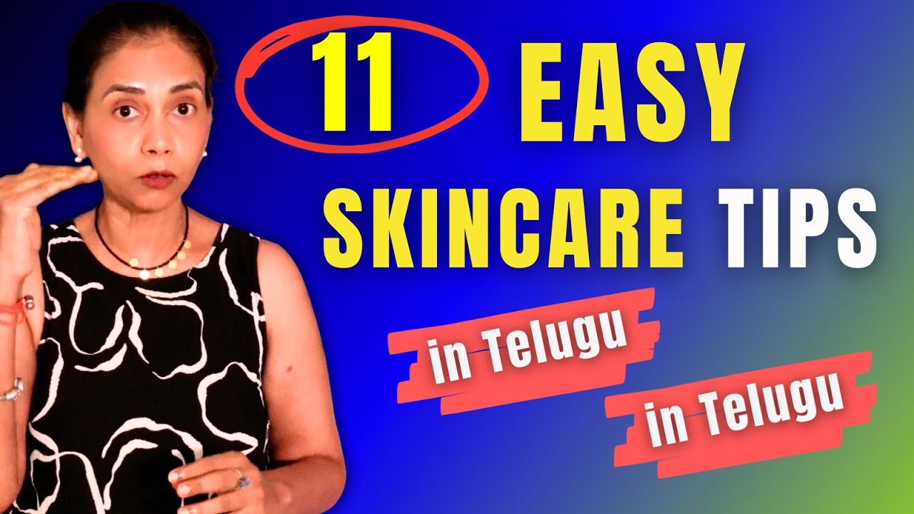 ✨ 11 Skincare Habits – Daily Follow Cheyyalsina Rules Telugu lo ✨