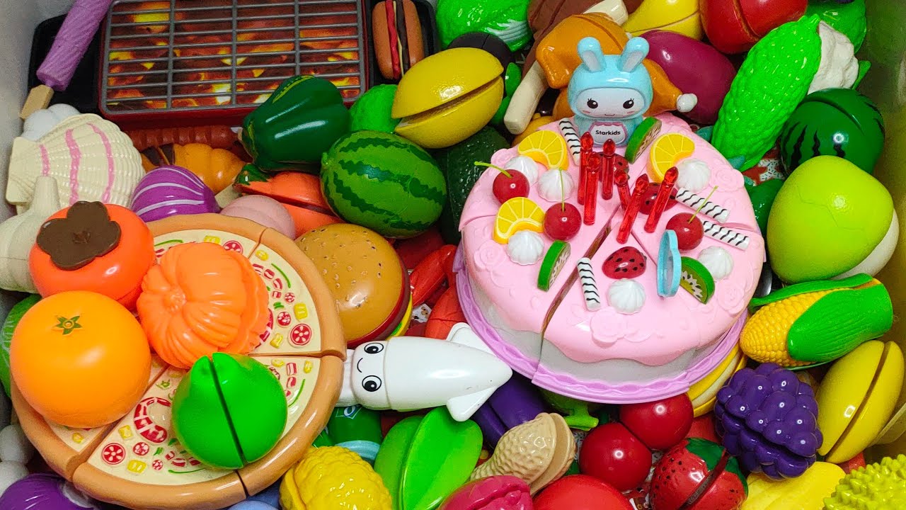 Playing Cutting Foods, Vegetables & Fruits ASMR  #shorts