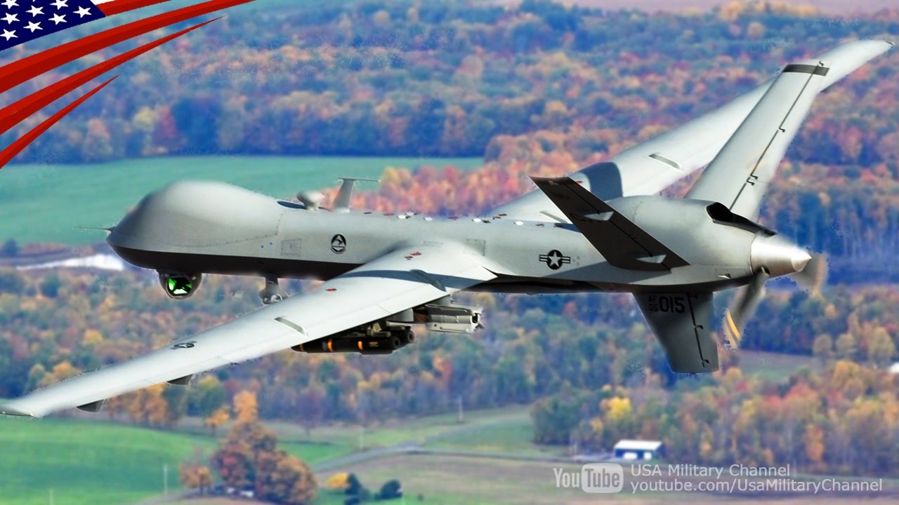 MQ-9リーパー・アメリカ空軍のハンター･キラー(無人偵察･攻撃機) - USAF MQ-9 Reaper Hunter-Killer UAV Drone