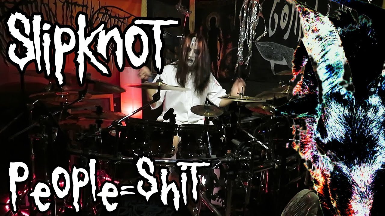 Slipknot - People=Shit drum cover | The Kiwi 666