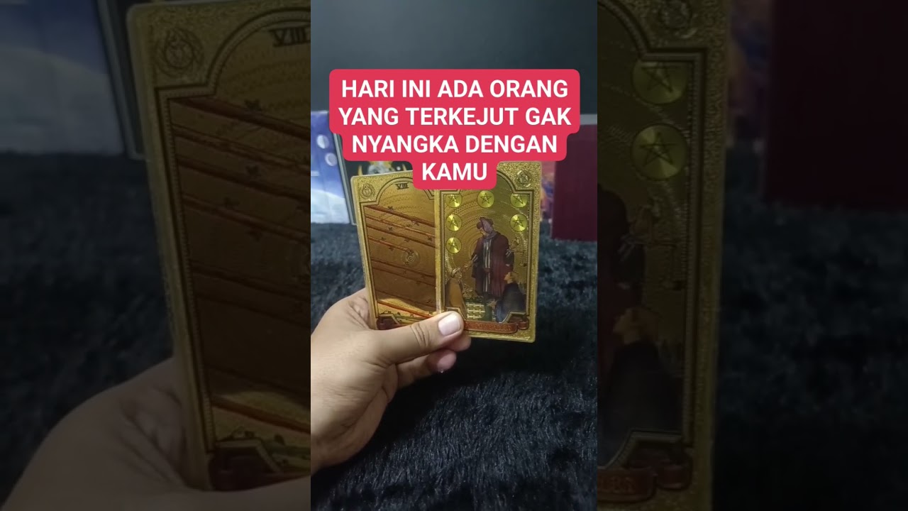 Hari ini ada orang yang terkejut dengan kamu #tarot #tarotreading