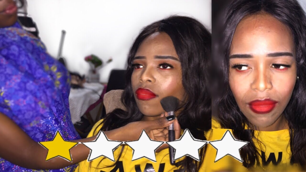 I WENT TO THE ROUGHEST WORST REVIEWED MAKEUP ARTIST IN MY CITY  | Tebello Rapabi