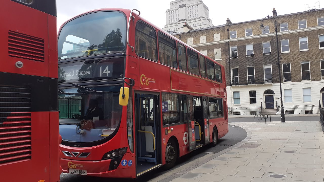 Full Route Visual | London Bus Route 14 Putney Heath to Russell Square LJ62KHF WHV39 Go Ahead London