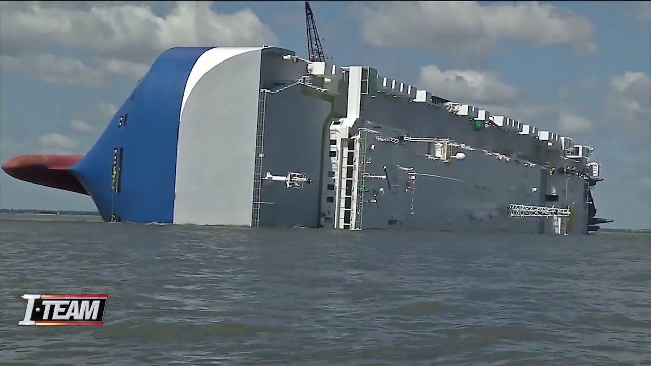 Closer look: What likely caused damage to Golden Ray cargo ship?