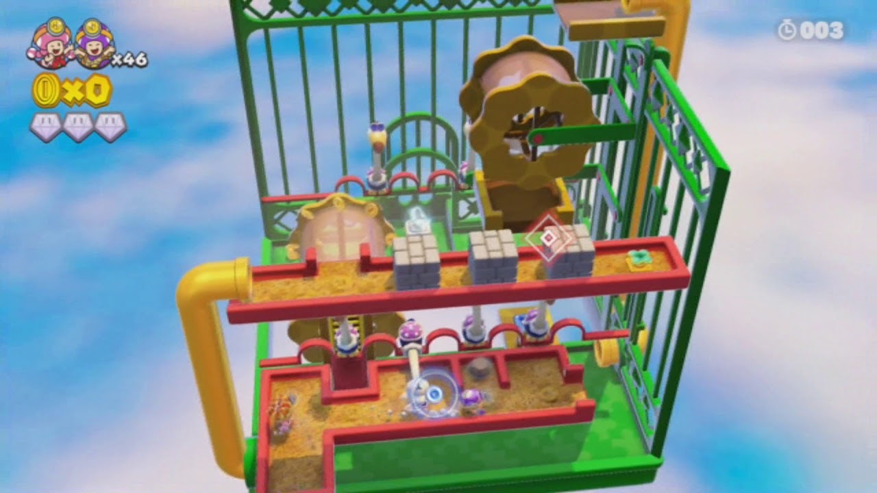 Captain Toad: Treasure Tracker - 2 Players 100% Playthrough Part 57