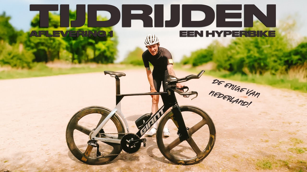 MET EEN HYPERBIKE sneller dan ooit worden! - Douwe Doet Tijdrijden #1