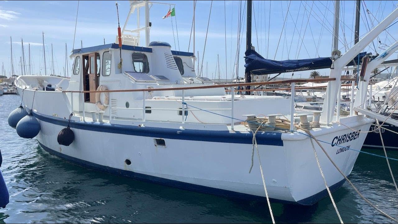 Sailing Through History: Inside the 1979 Cernat Vedette 60 - From French Navy to Luxurious Cruiser