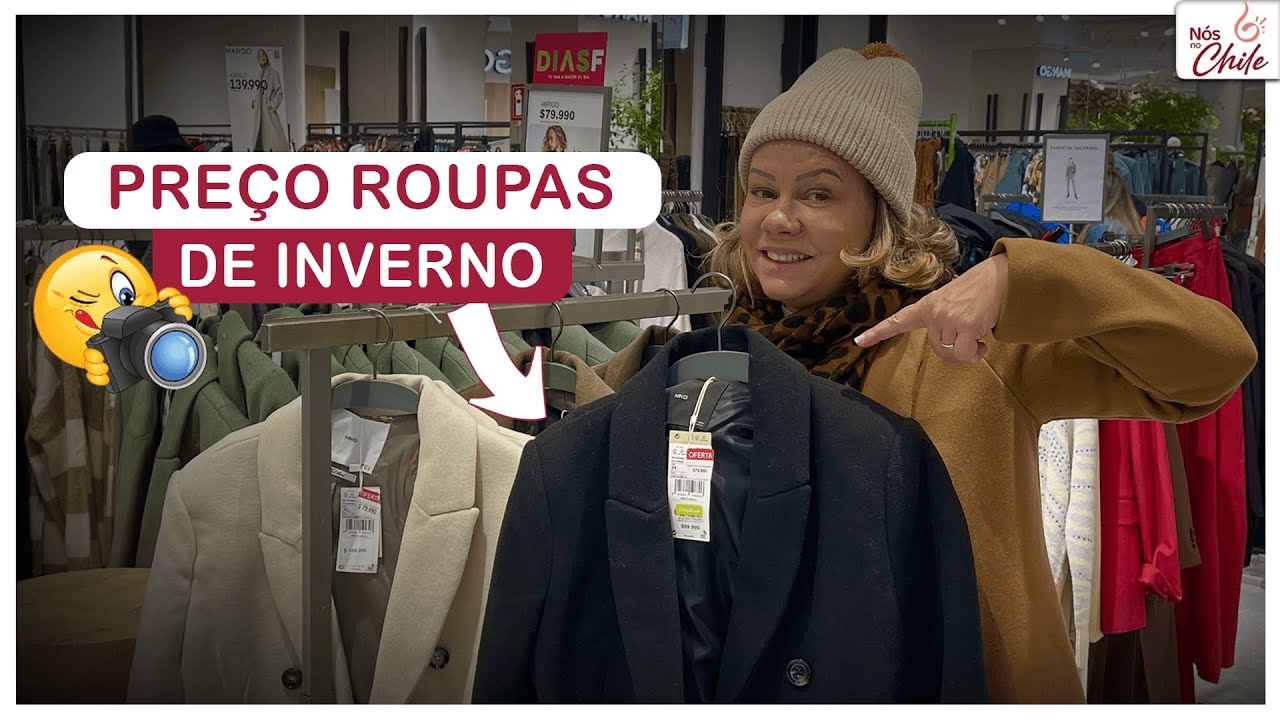 INVERNO NO CHILE: Onde comprar ROUPAS DE FRIO no CHILE? l Parte 01