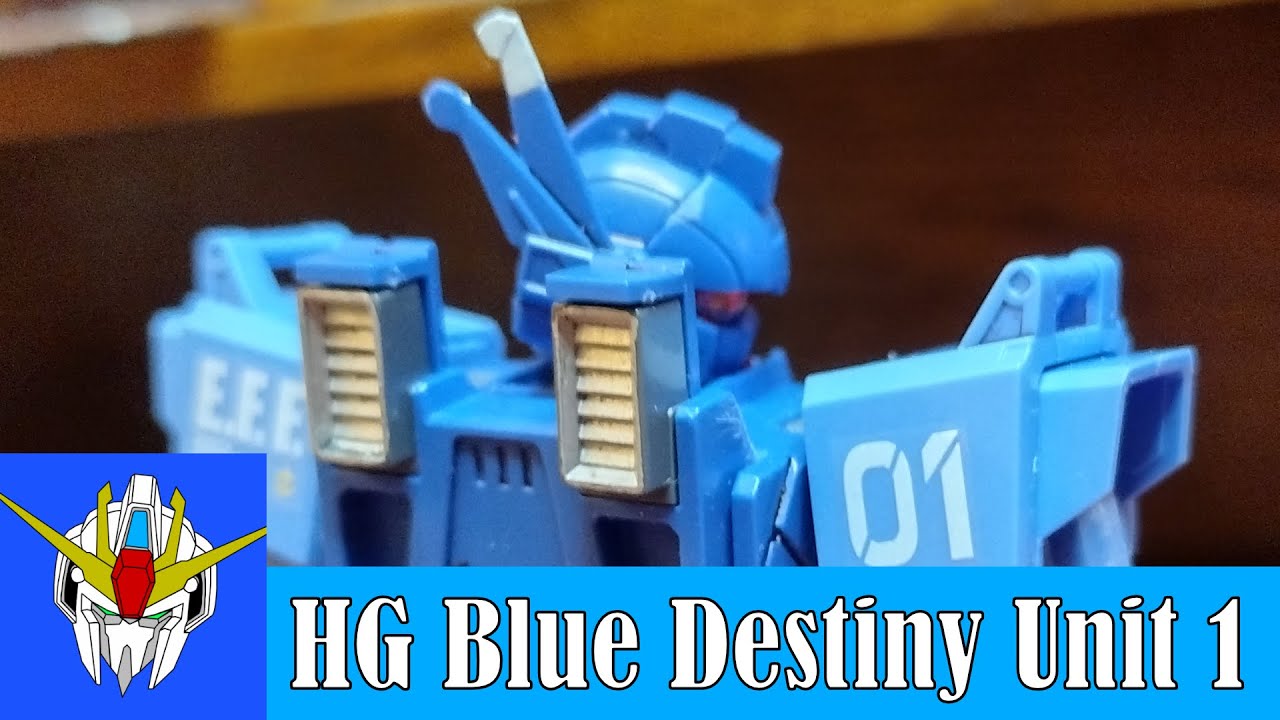 HG Blue Destiny Unit 1 (Build / Review)