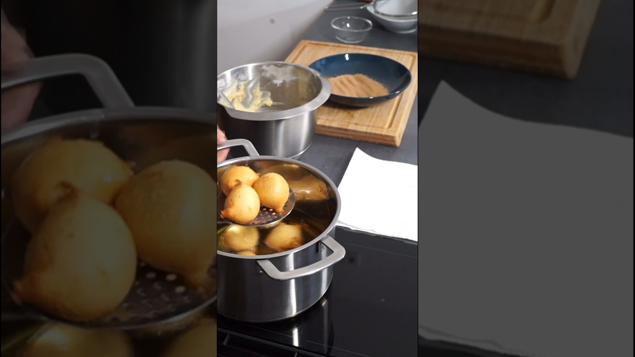 Leckere Quarkb&auml;llchen mit Zimt und Zucker. #meierskochtipps #rezept #backen