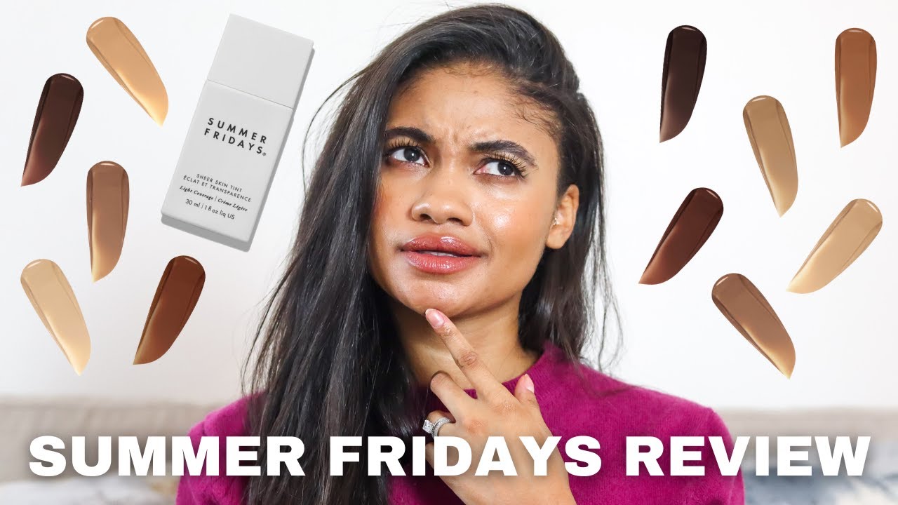 SUMMER FRIDAYS SKIN TINT REVIEW // Is the Summer Fridays skin tint worth the hype & money?!