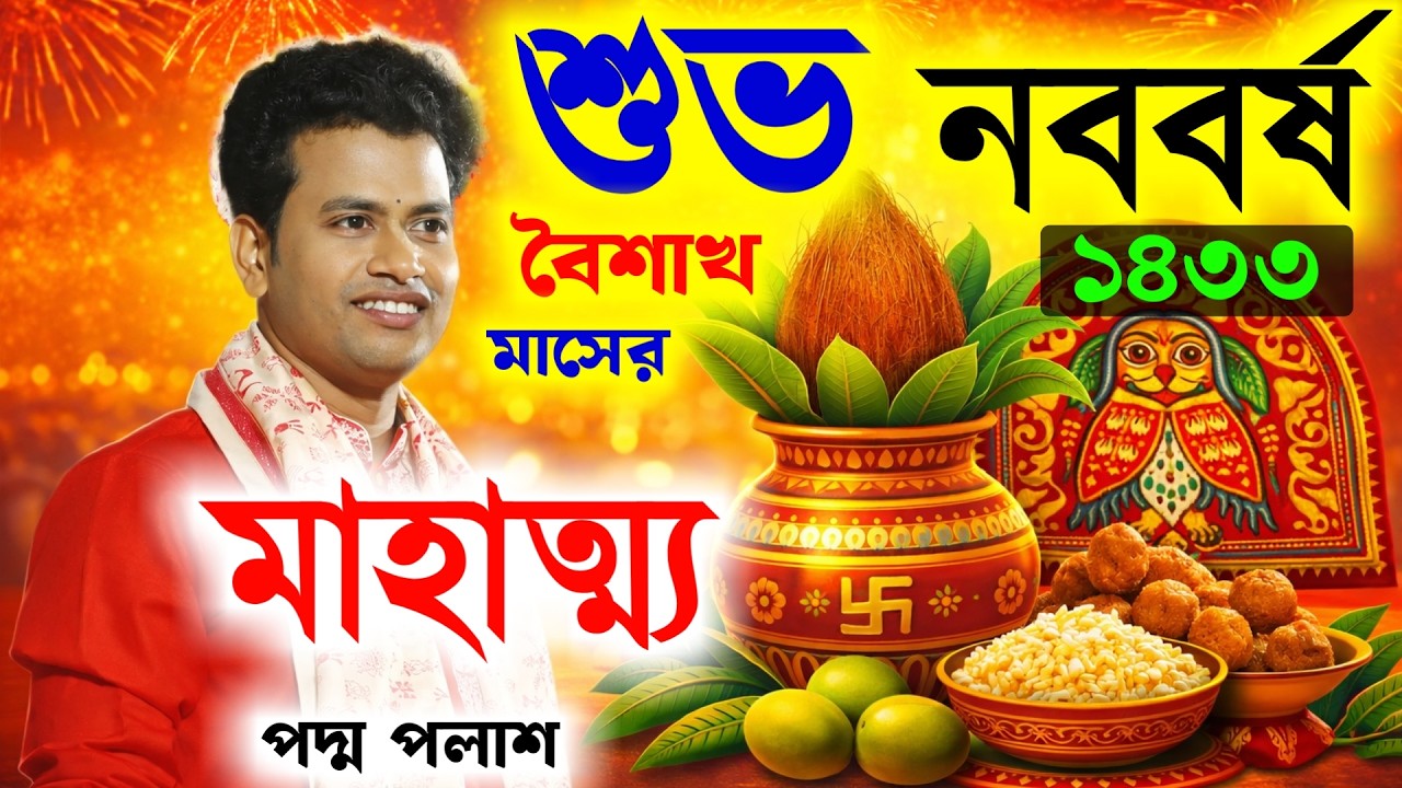 শুভ নববর্ষ ১৪৩৩, বৈশাখ মাসের মাহাত্ম্য | নতুন বছরের কীর্তন | Padma Palash Kirtan