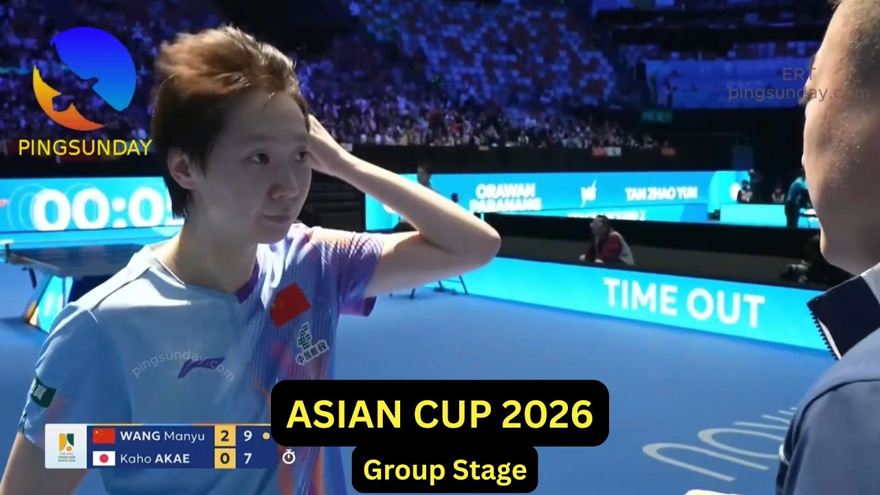 ATTU Cup 2026 - Wang Manyu vs Kahoo Akae