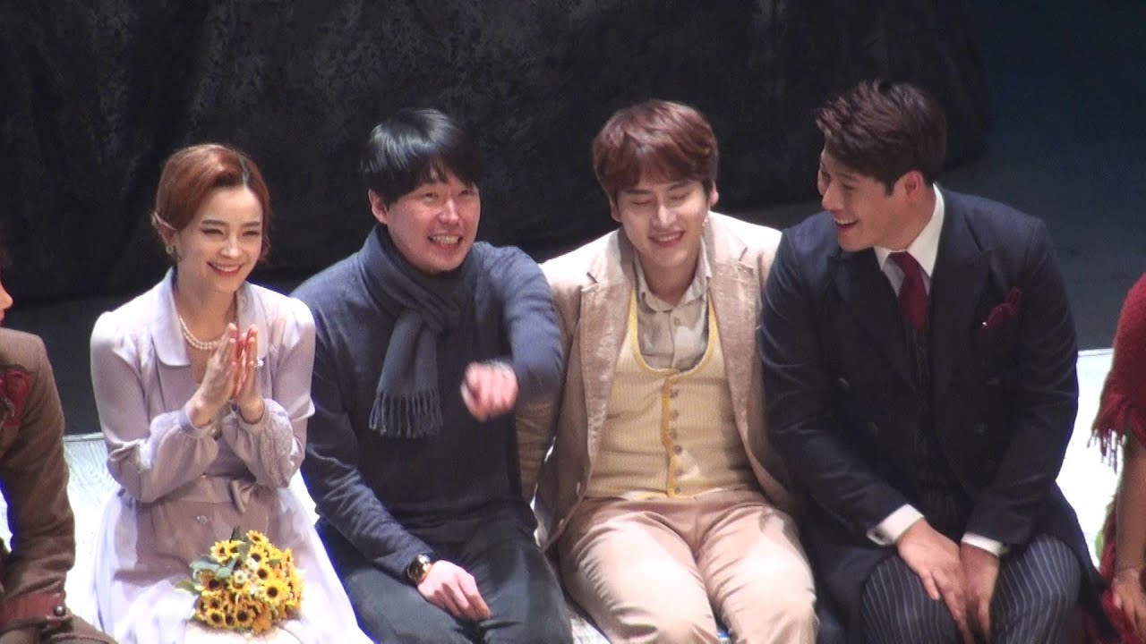 2016.1.7 뮤지컬 베르테르 규베르 막공 무대인사 - 규현 전미도 이상현 강성욱 최나래 엄기준