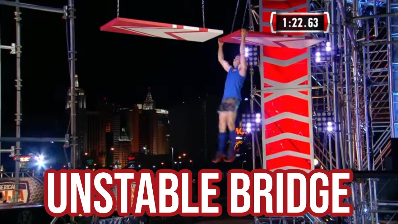 Every Unstable Bridge Fail | American Ninja Warrior