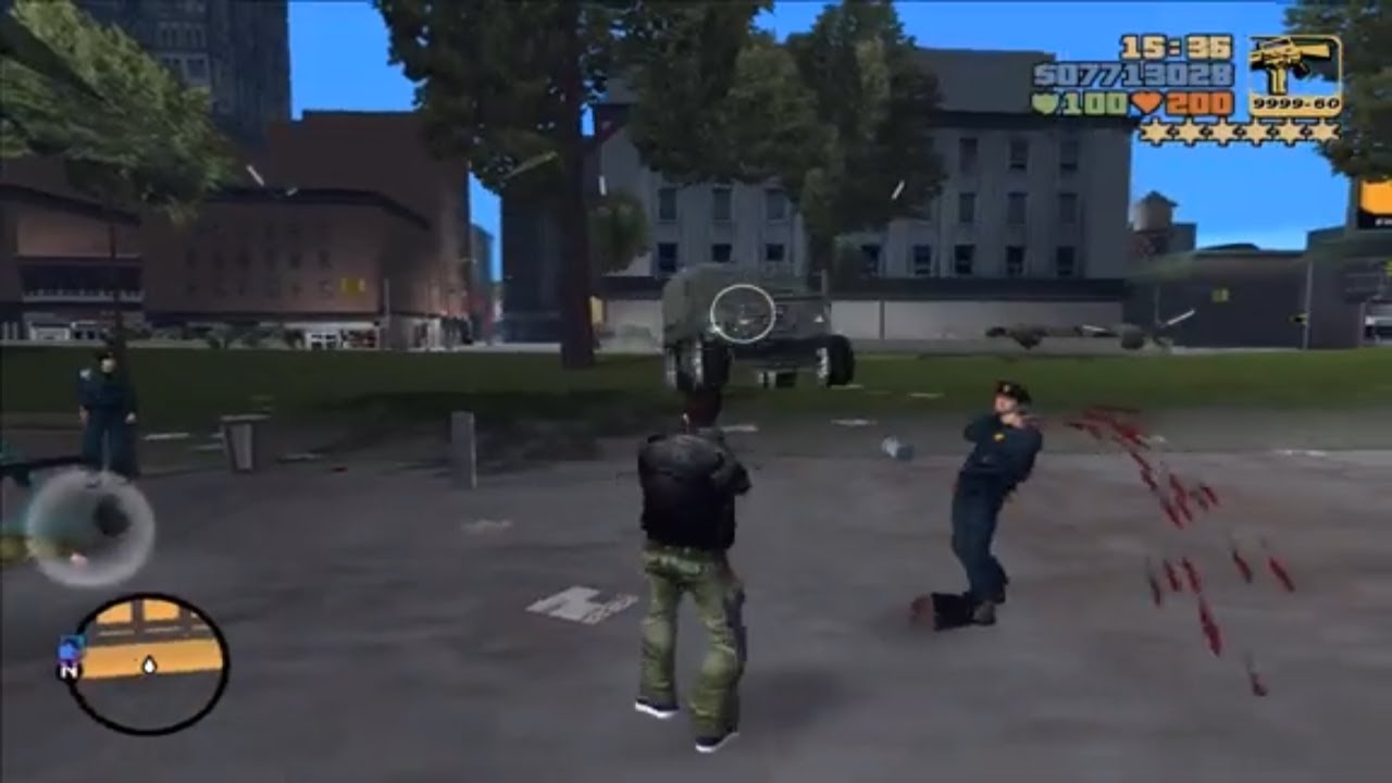 gta 3 wanted level gameplay