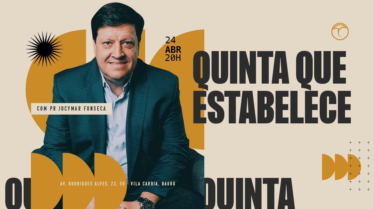 ⭕  Live | Pr. Jocymar Fonseca  | Igreja Rasgando os Céus | 24/04/25