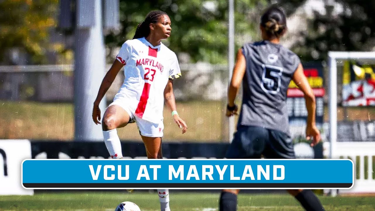 VCU at Maryland | Sept. 8, 2024 | Big Ten Women's Soccer | B1G+ Encore