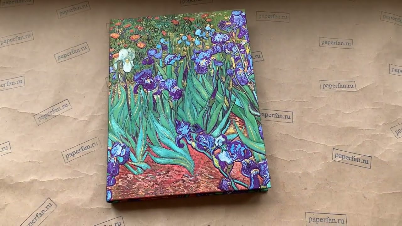 Обзор блокнота Paperblanks Van Goghs Irises (Ирисы Ван Гога)