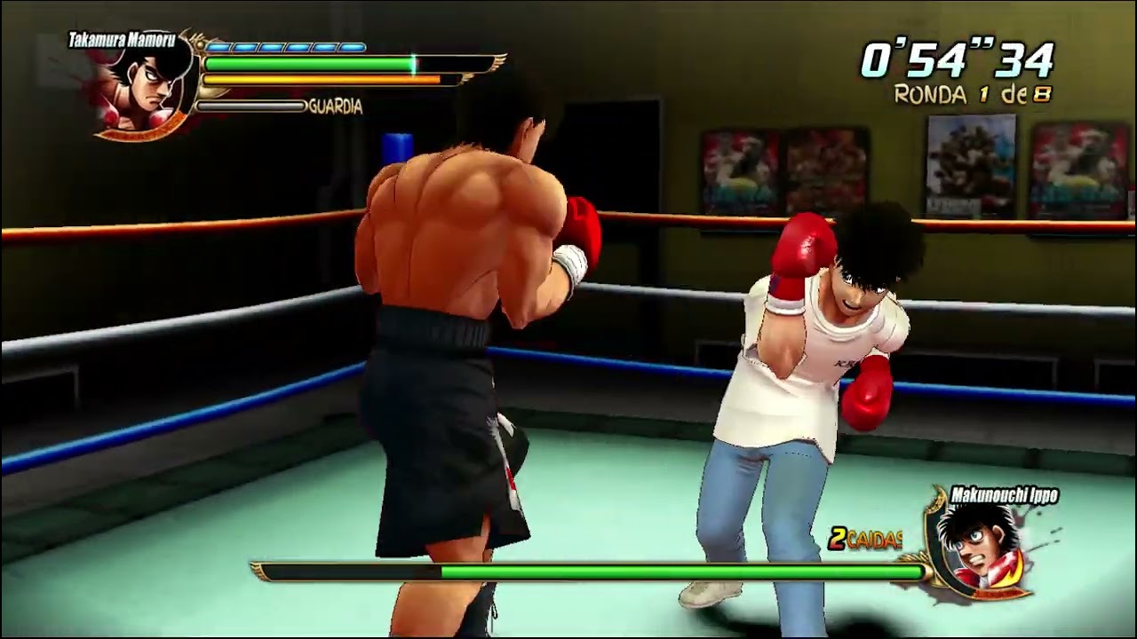 Hajime No Ippo Latino | Takamura VS Ippo (Sparring)