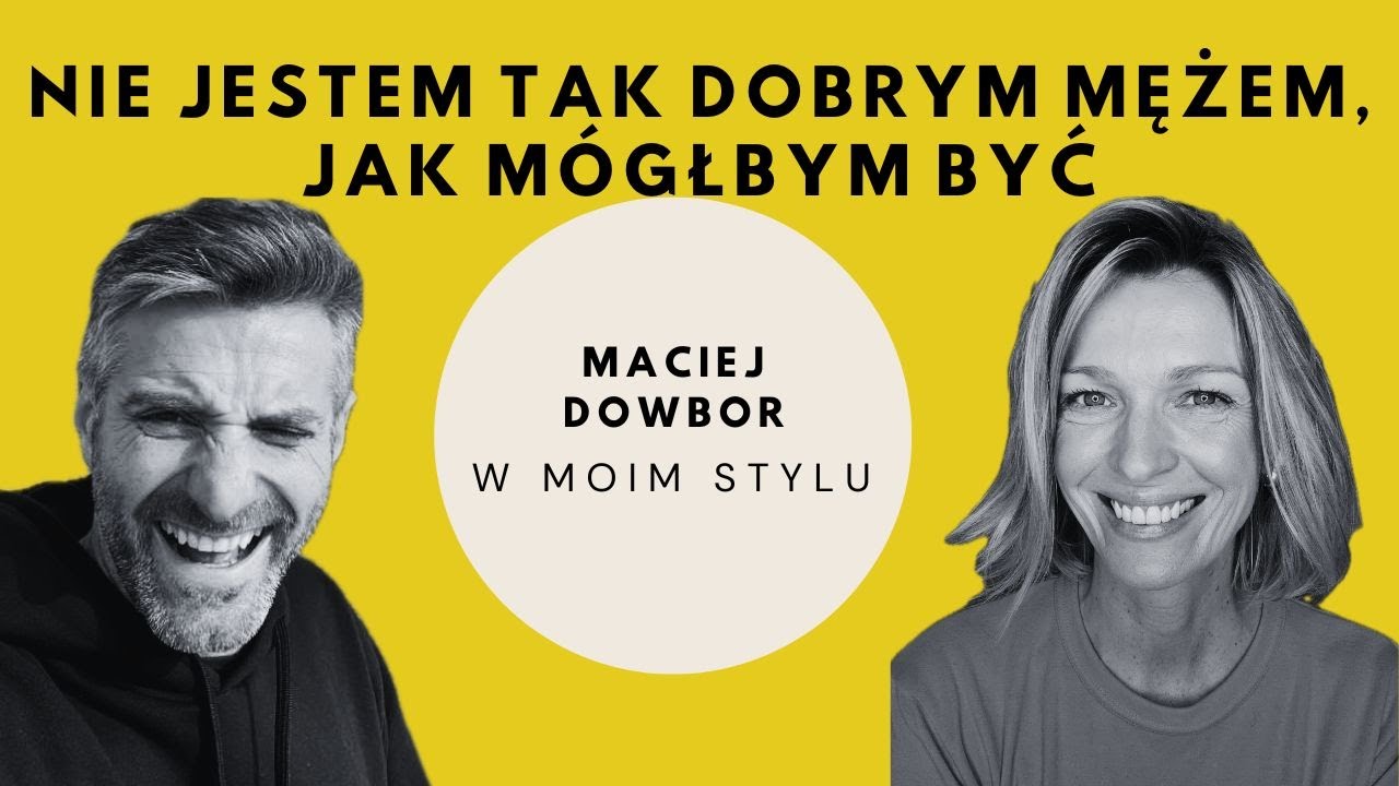 Maciej Dowbor: Joanna Koroniewska, dzień dobry TVN, tenis. Wywiad W MOIM STYLU | Magda Mołek