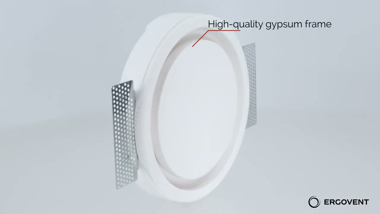 ERGOVENT RONDO hidden ventilation diffuser