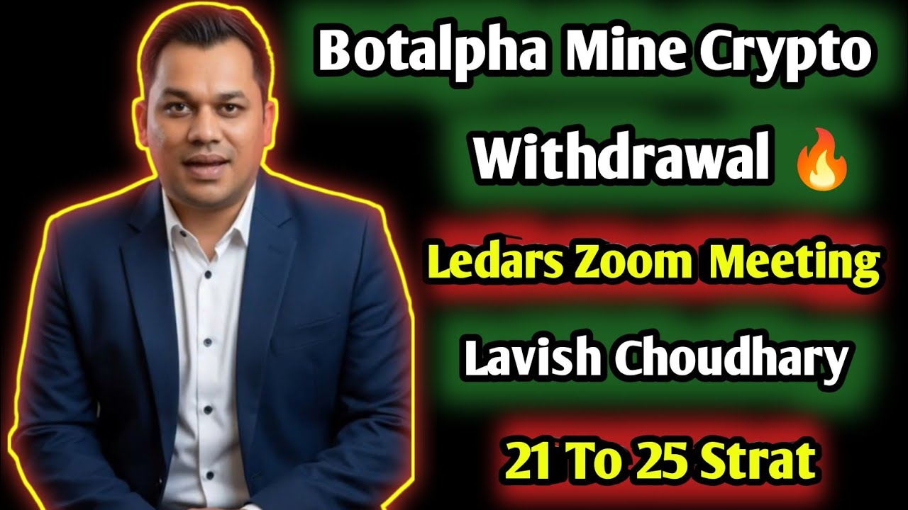 Botalpha Lavish Choudhary Good Zoom Meeting || Mine Crypto || Bitnova Fixalpha Forex Trading