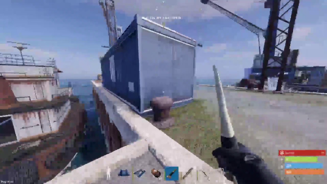 Rust console- solo boat base