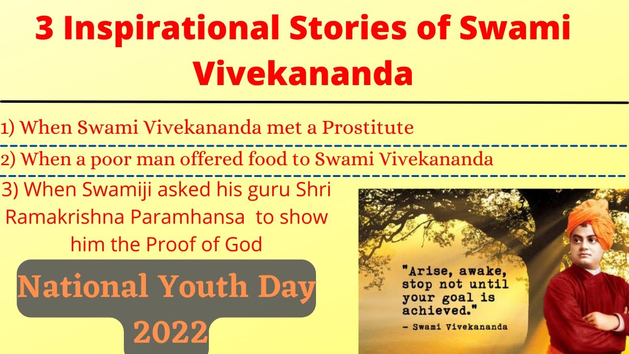 National Youth Day Special | Swami Vivekananda Jayanti | 3 Inspirational Stories