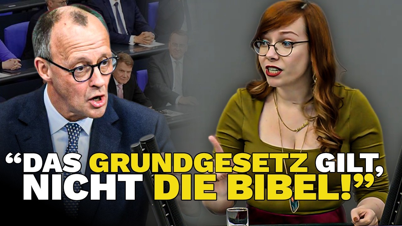 Sie erklärt dem Bundestag Gleichberechtigung - doch sie wollen es nicht hören!