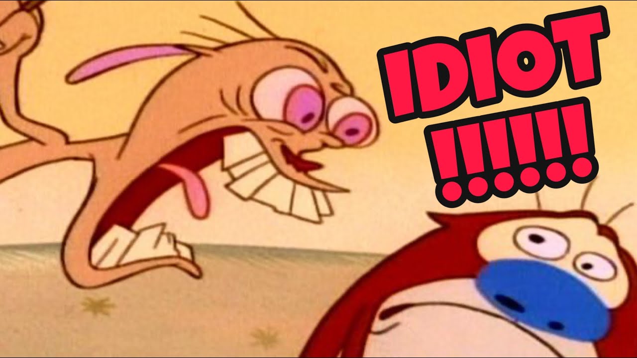 TU SEI UN IDIOTAAAAAA!!!!!! / Ren & Stimpy Doppiaggio ITA