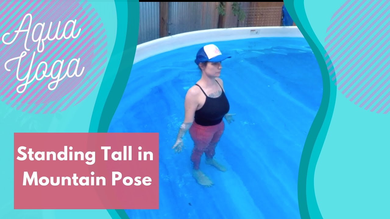 Aqua Yoga Mountain Pose