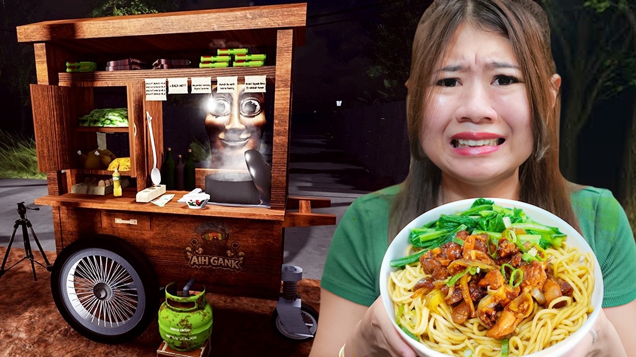 JUALAN MIE AYAM PEMBELINYA ANOMALI!! MIE AYAM SIDOARJO ANOMALIES!!