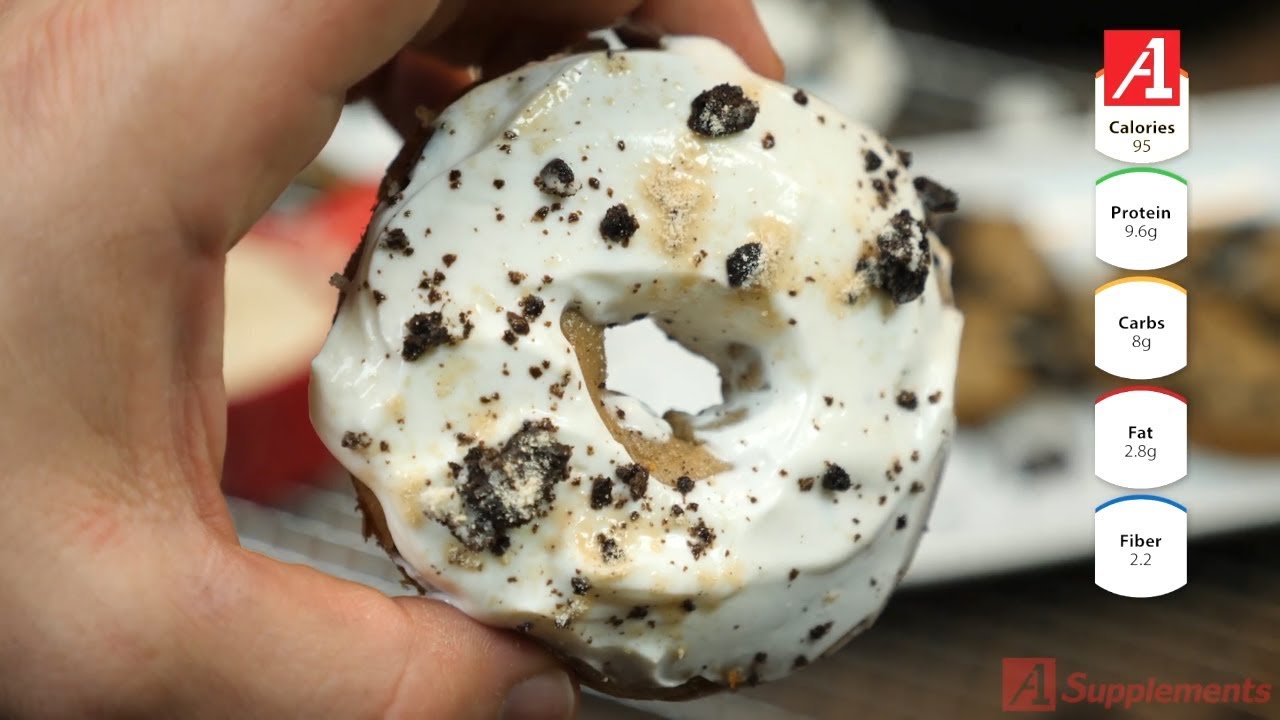 Cookies & Cream Protein Donuts