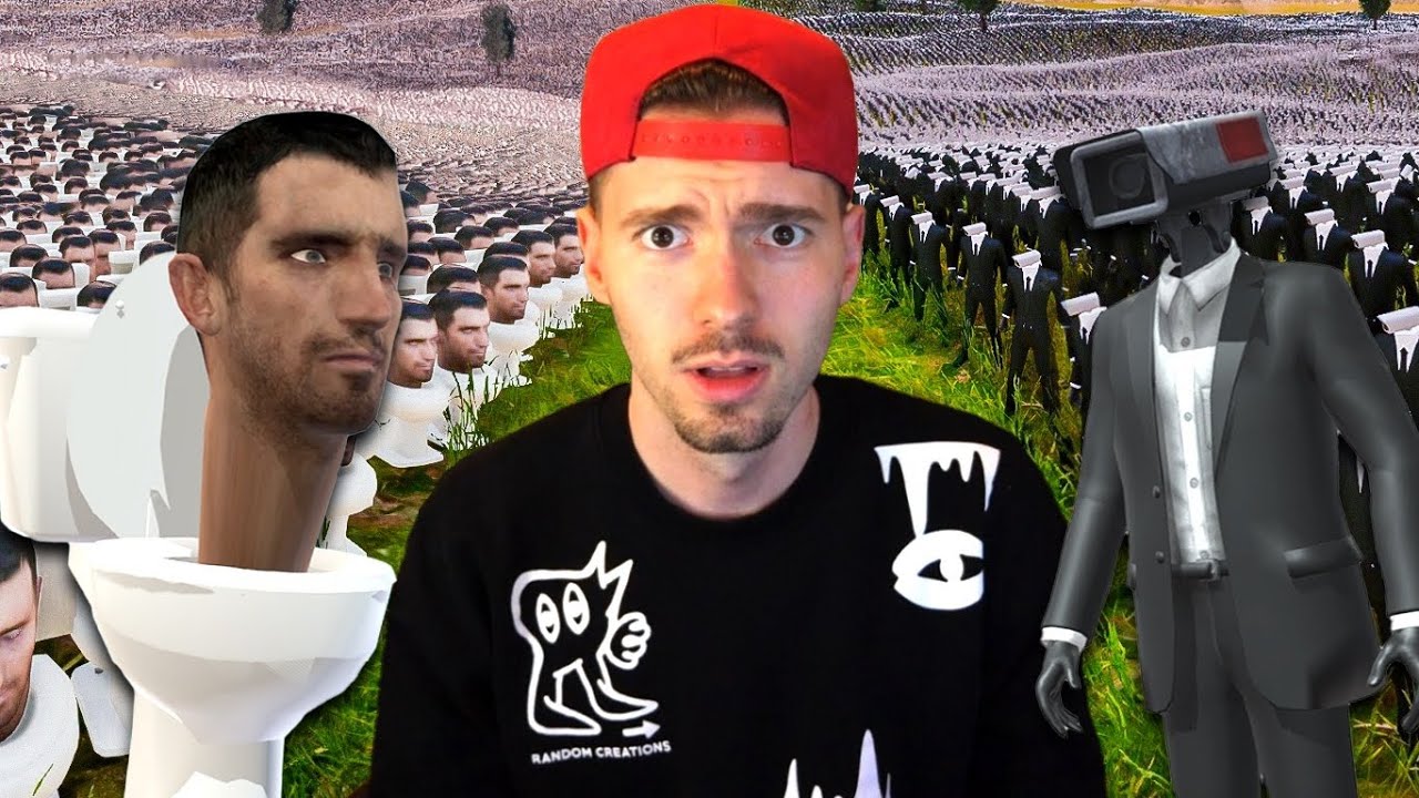 Fiz a batalha de 8 milhões de Skibidi VS CameraMan