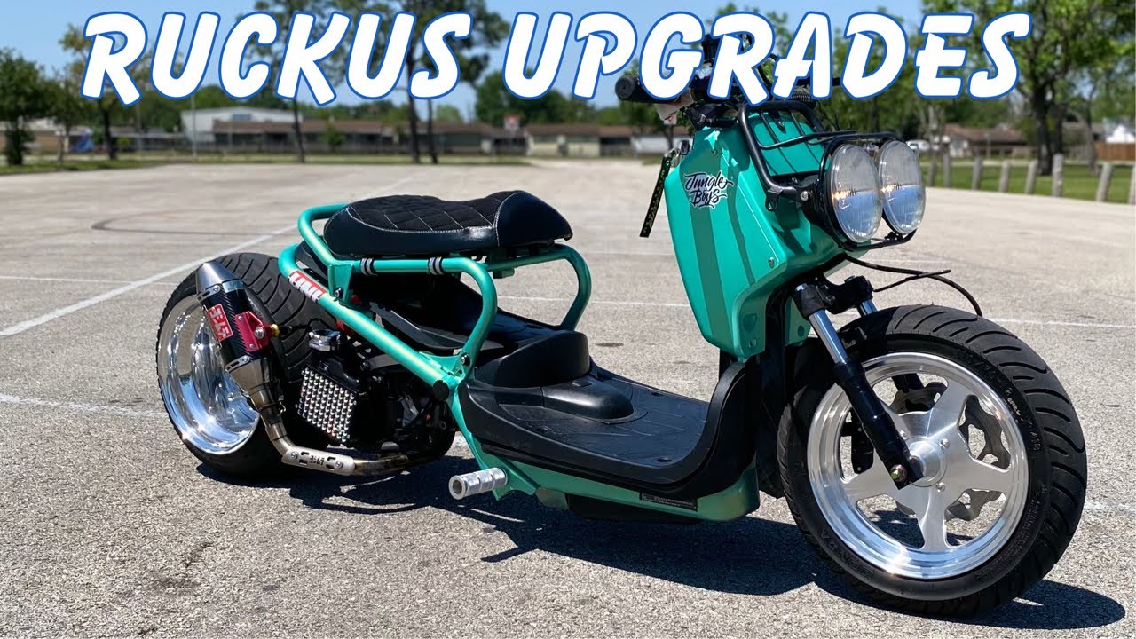 Honda Ruckus Upgrades
