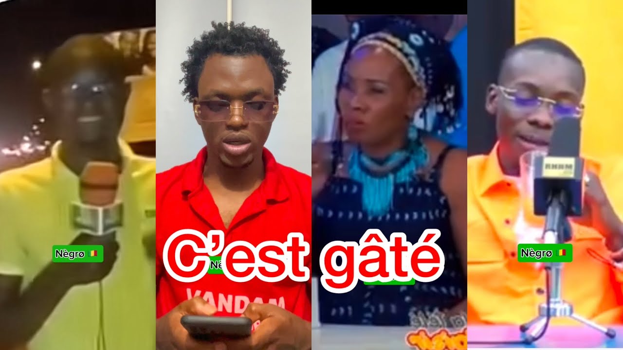 NEGRO BOYS_-_ Sidiki ne veut pas se marier, Bah solo s’est trompé pour ajouter ses parents