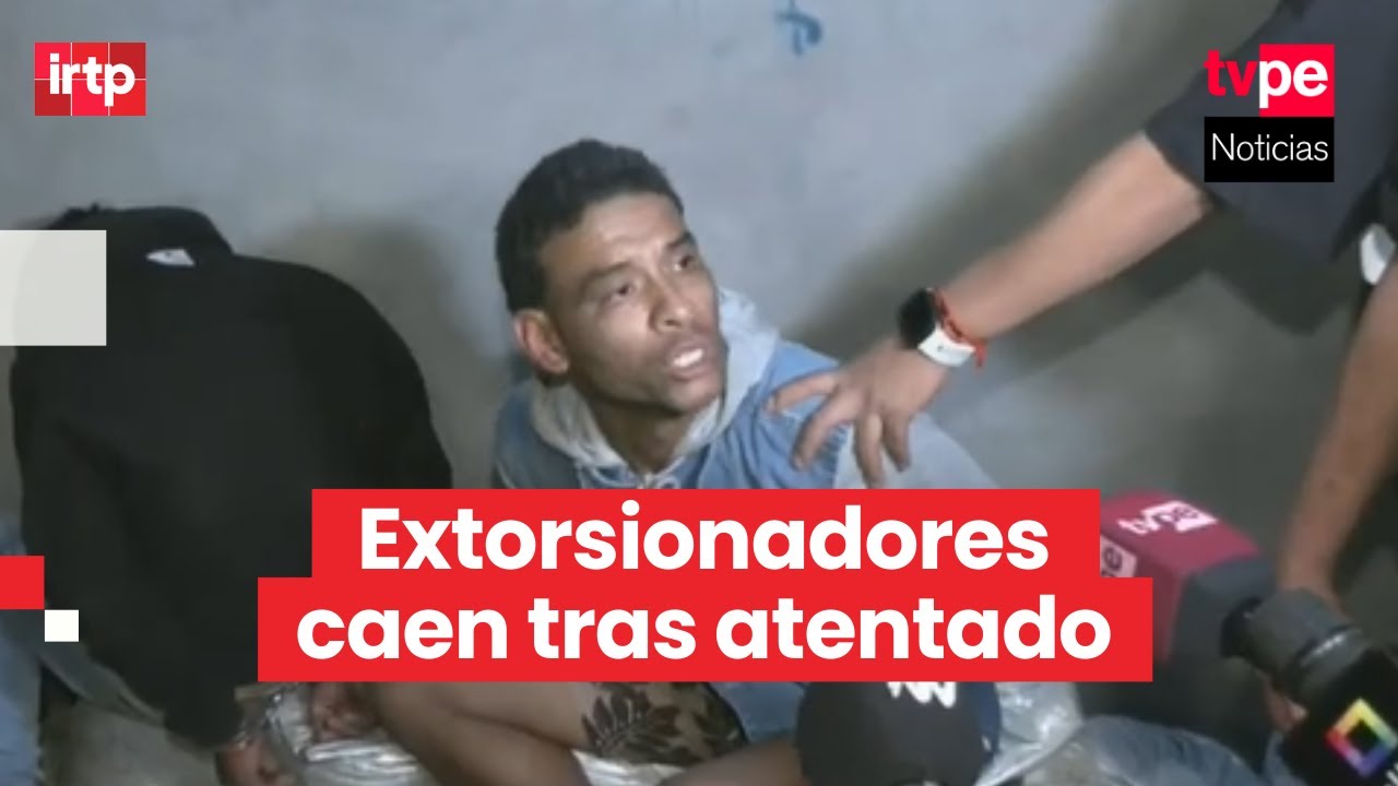 La Victoria: extorsionadores detonan explosivo en restaurante y son capturados por la Policía