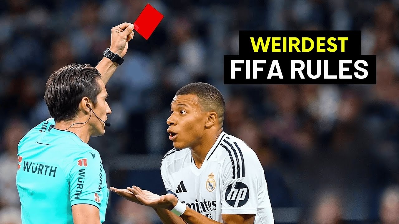 Football&rsquo;s Strangest Rules 😱 | Top 10 New FIFA Rules Explained #fifafacts #fifa #football #rules